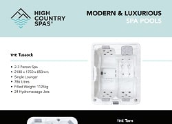 High Country Spas Brochure