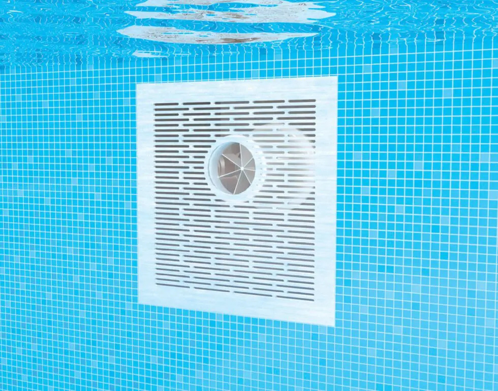 Remco SwimJet Turbine system, offered as part of Wright Pools & Spas accessories, creating a smooth current for endless swimming.